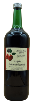 Bild von Apfel-Johannisbeersaft - 1L
