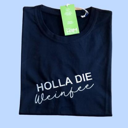 Picture of T-Shirt "Holla die Weinfee", schwarz