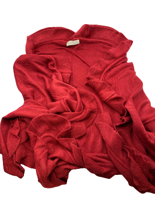 Picture of Damenponcho Rot