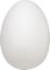 Bild von Ei aus Kunststoff 60 x 45 mm weiß