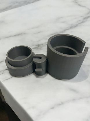 Zeige Details für Blattkappenhalter für Klarinette / Saxophon und Getränkehalter Bild von Blattkappenhalter für Klarinette / Saxophon und Getränkehalter