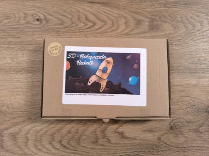 Bild von Rakete 3D-Puzzle